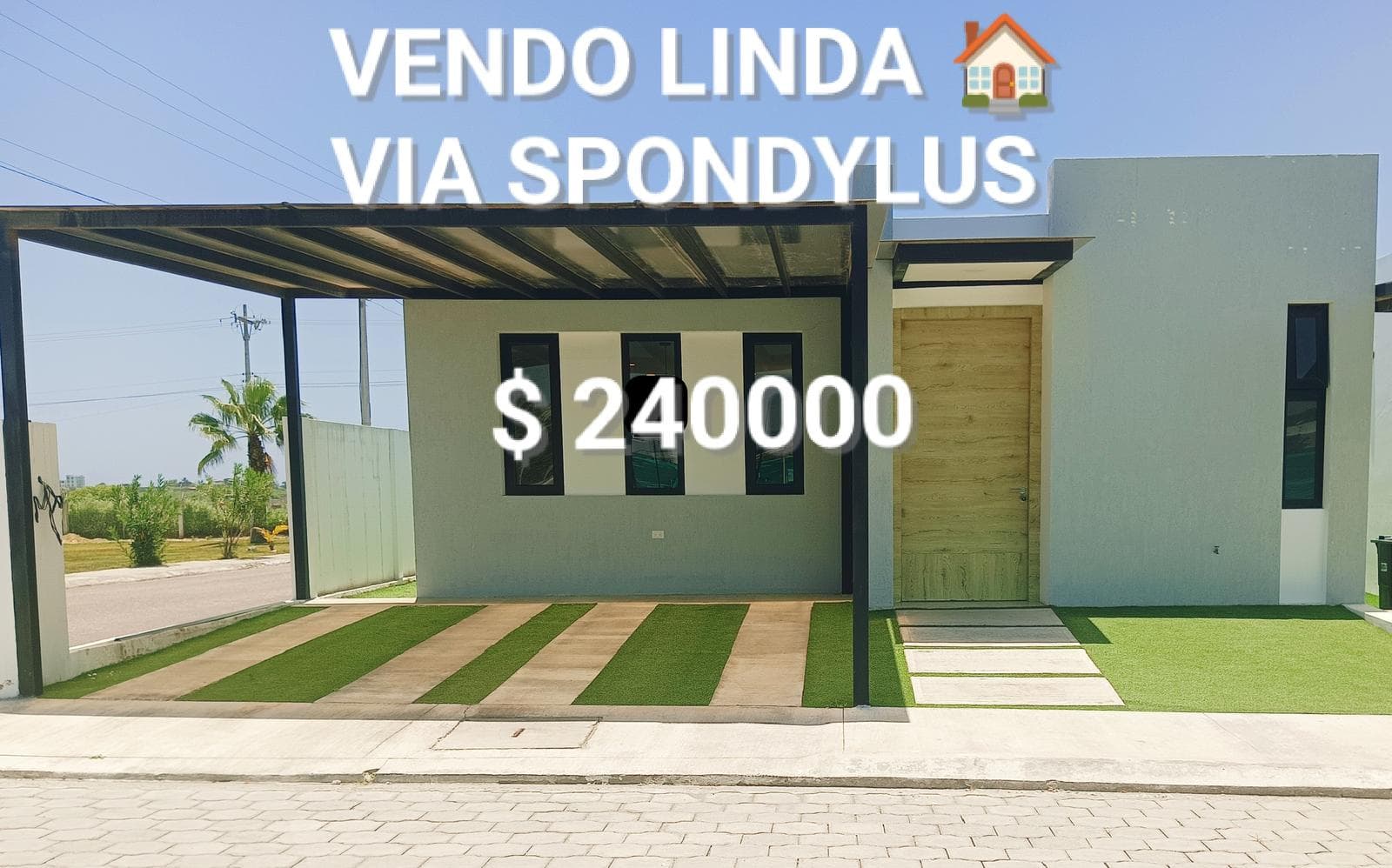 Casa en venta, Ciudadela Blue Villas, Punta blanca, Santa Elena. - 1