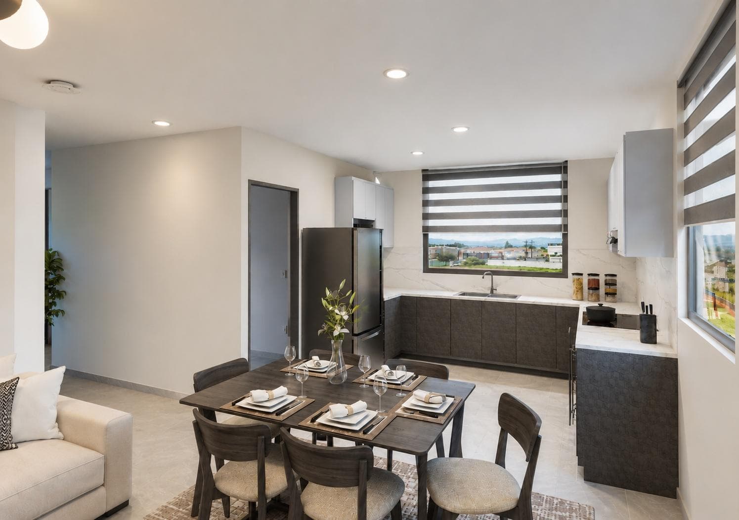 Venta Departamento Moderno 2D con Balcón y Ascensor - Valle de los Chillos - 1