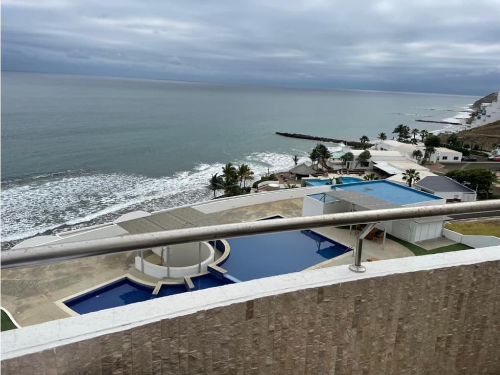 Departamento frente al mar en renta en Manta, Ciudad del Mar. - 1