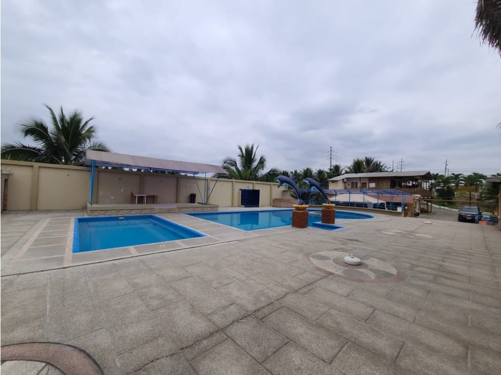 En venta Quinta turistica vacacional en Portoviejo. - 1