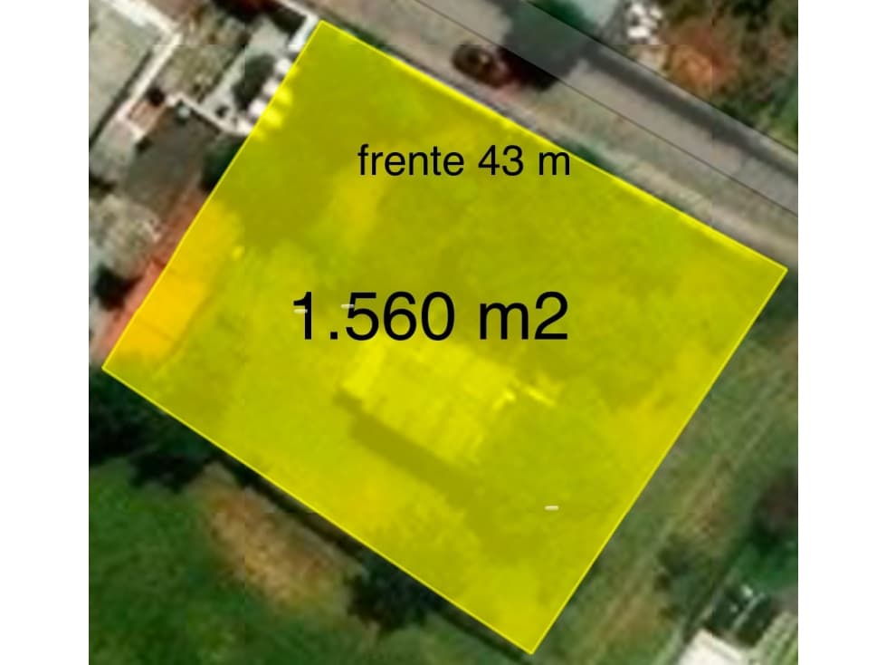 Terreno Venta Tumbaco 1560 m2 atrás del MegaSantaMaría Precio fijo - 1