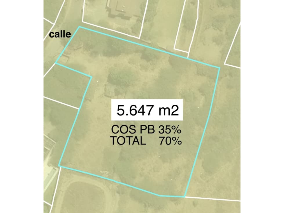 Terreno VENTA 5.647m2 NAYÓN, sector San Pedro del Valle - 1