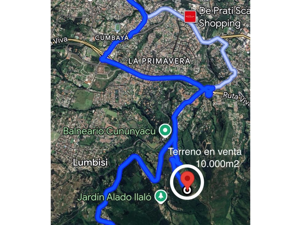 Terreno VENTA 1hectárea Cumbayá en el Ilaló - 1