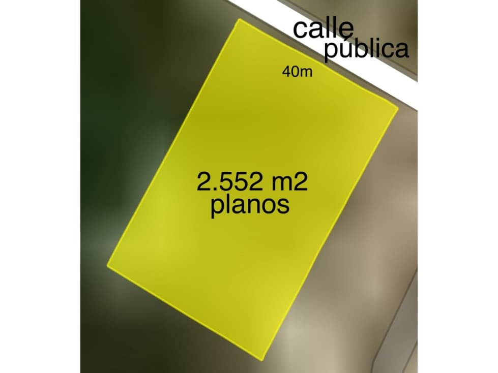 Terreno independiente VENTA 2552m2 Tanda Cumbayá 2 min Rancho - 1