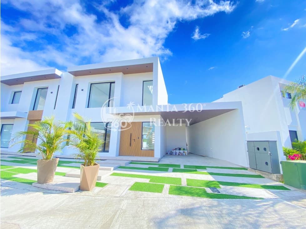 Casa Dúplex en Venta, Ciudad del Mar, Sur de Manta - 1
