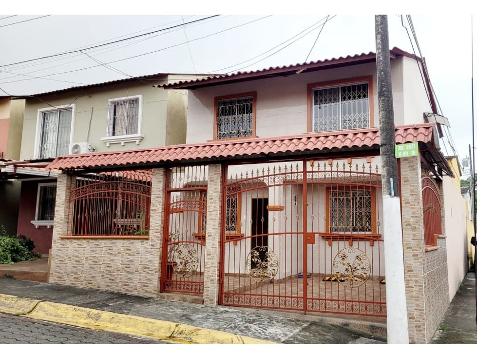 EN ALQUILER CASA URB LOMA VISTA, VÍA DAULE(ALCHO) - 1