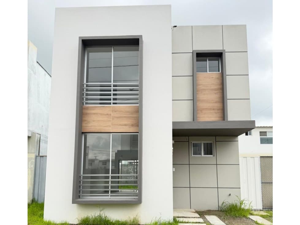 SE VENDE CASA DE ESTRENO EN URB. ARBOLETA VÍA SALITRE, DAULE(LILILO) - 1