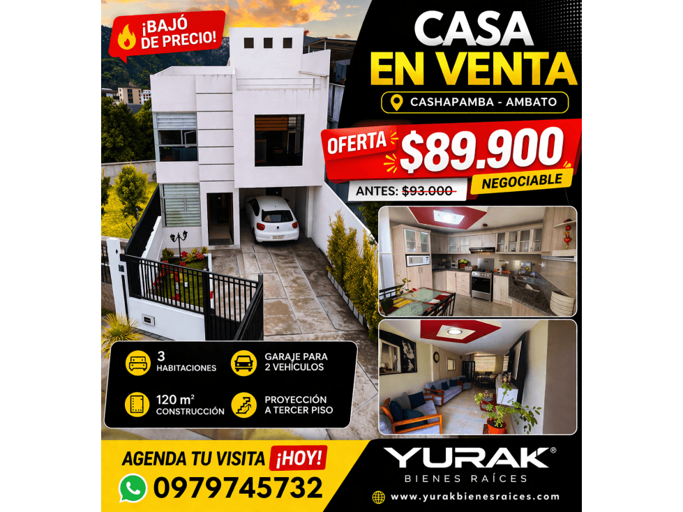 Casa en Conjunto Cashapamba del valle - 1