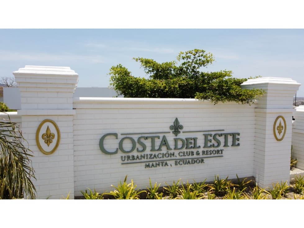 Venta de terrenos en Costa del Este Urb. Club & Resort Manta-Jaramijo. - 1