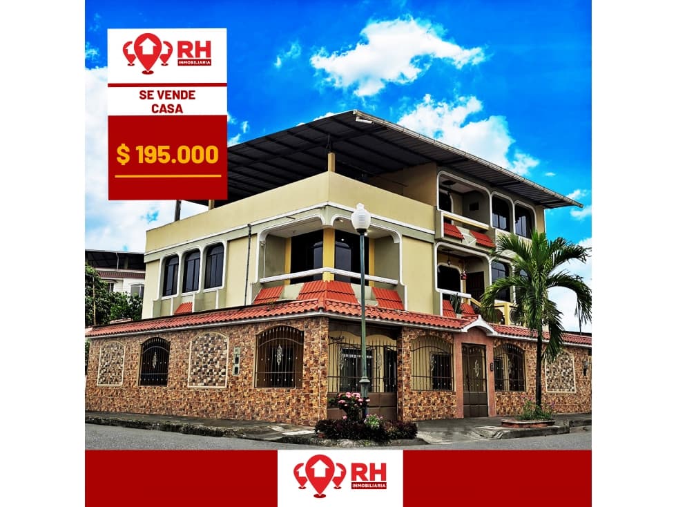 CASA EN VENTA EN LA CDLA LA ADOLFINA, CIUDAD PASAJE - 1
