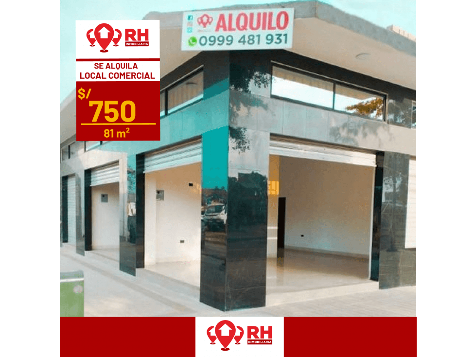 LOCAL COMERCIAL EN ALQUILER CON EXCELENTE UBICACION #SMAC2 - 1