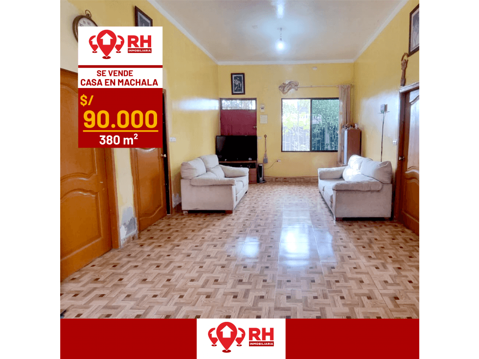 CASA EN VENTA EN EL SECTOR LOS VERGELES, MACHALA - 1