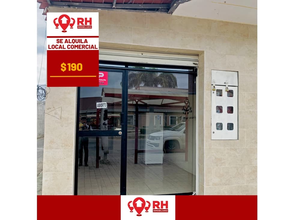 LOCAL COMERCIAL EN ALQUILER AV DR COLON TINOCO, MACHALA - 1