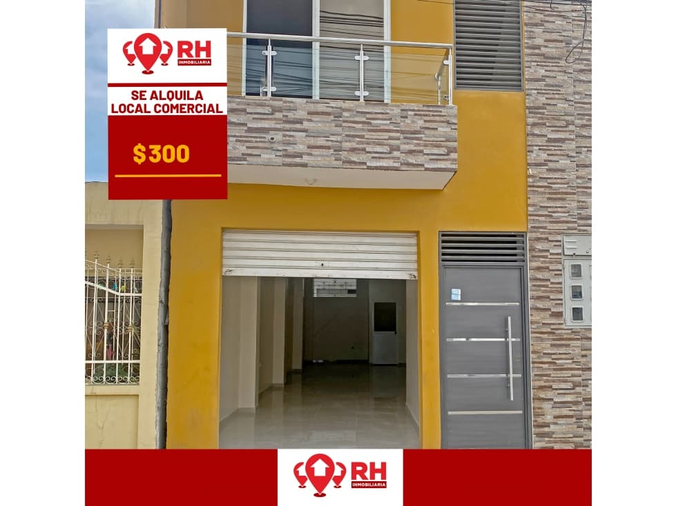 LOCAL COMERCIAL EN ALQUILER EN LA CALLE NAPOLEON MERA, MACHALA - 1