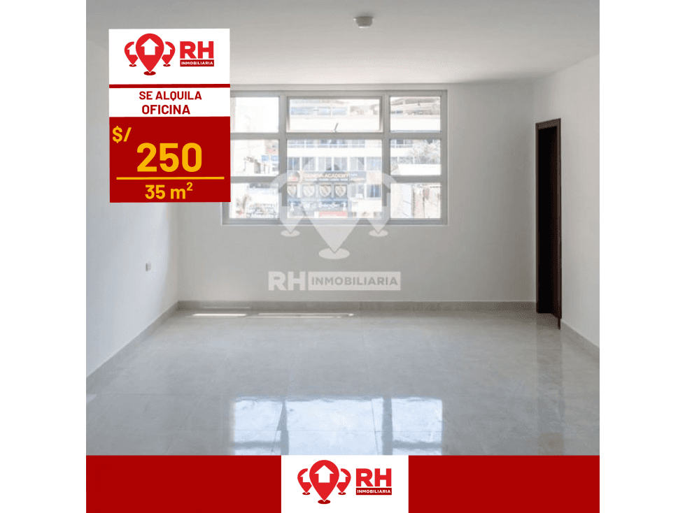 OFICINA EN ALQUILER EN ZONA CÉNTRICA DE MACHALA #RVG - 1