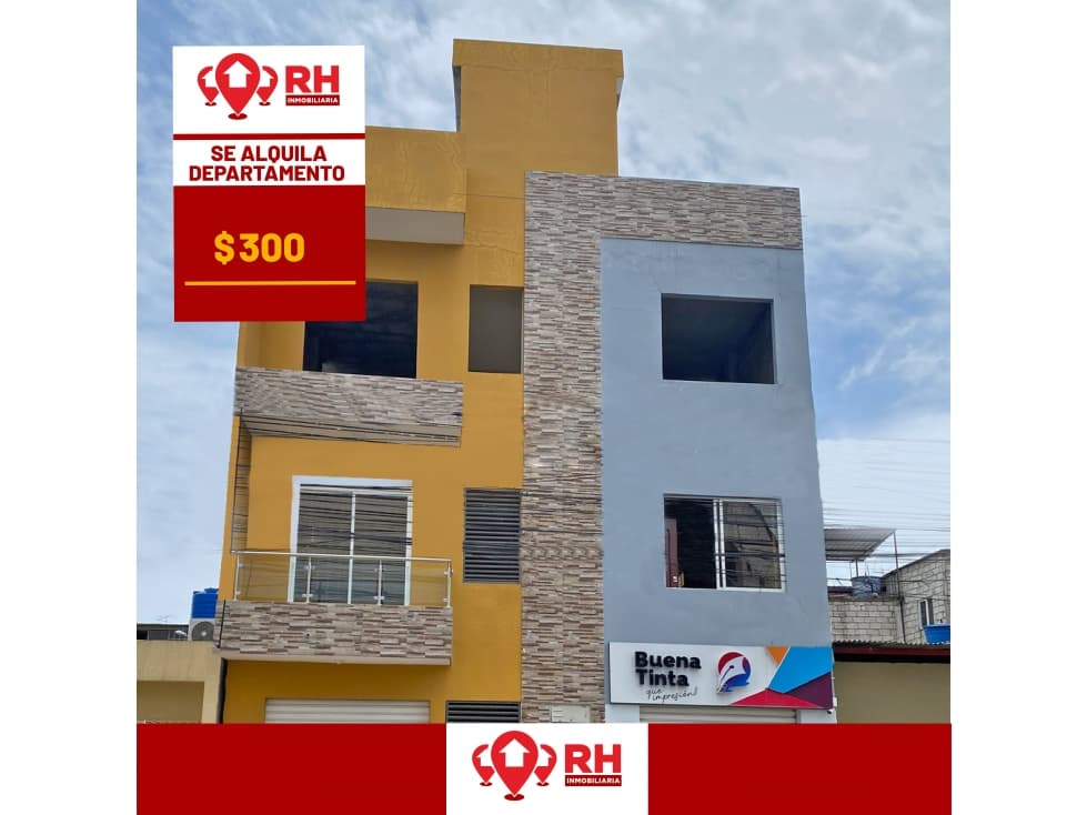 DEPARTAMENTO EN ALQUILER EN LA CALLE NAPOLEON MERA, MACHALA - 1