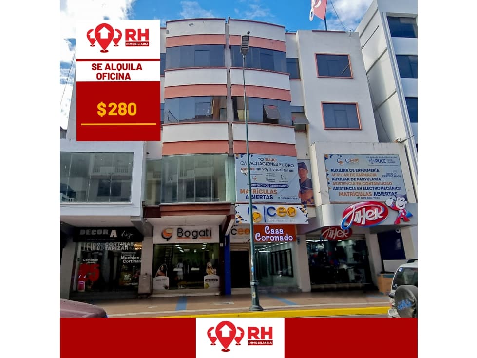 OFICINA EN ARRIENDO EN LA CALLE ROCAFUERTE, MACHALA - 1