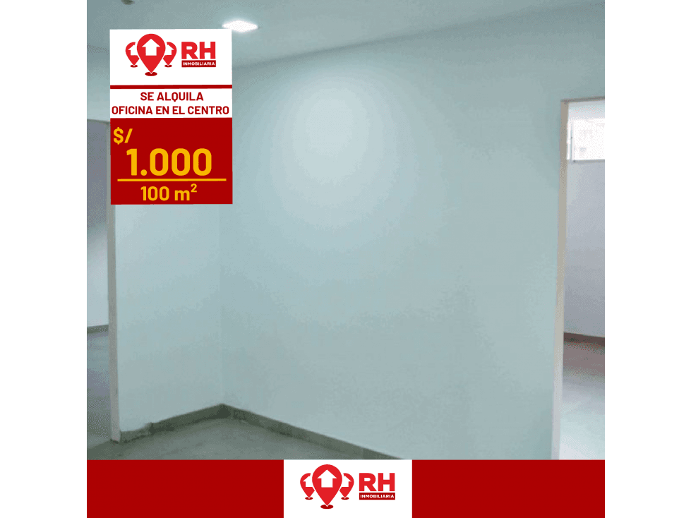 OFICINA EN ALQUILER EN LA AV. JUNIN, MACHALA - 1