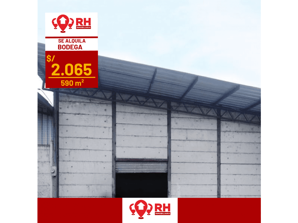BODEGA EN ALQUILER DE 590 m2 EN AV. 25 DE JUNIO, MACHALA #932 - 1