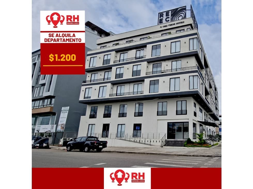 DEPARTAMENTO EN ARRIENDO EN GREENPORT, MACHALA - 1
