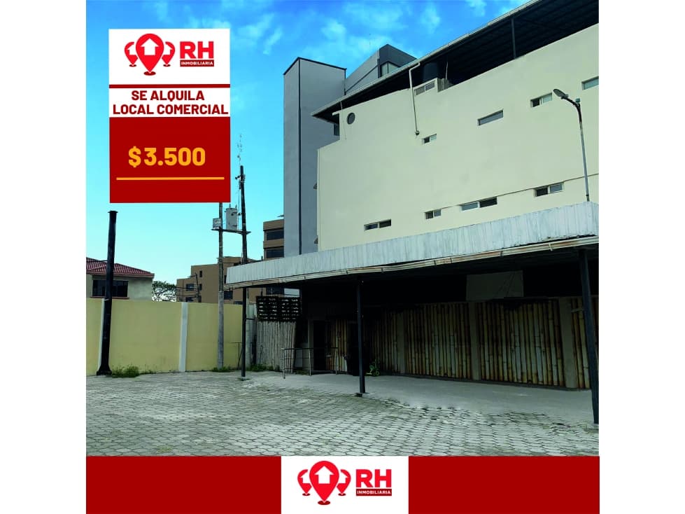 LOCAL COMERCIAL CON TERRENOS EN LA CALLE MARCEL LANIADO, MACHALA - 1