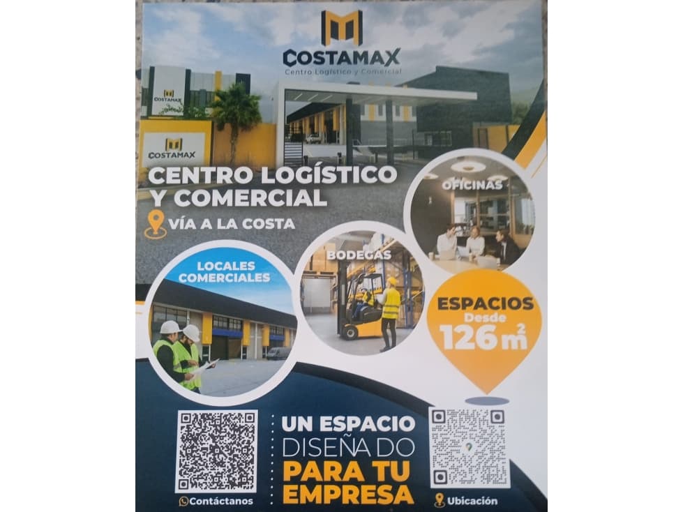 CENTRO LOGÍSTICO Y COMERCIAL - BODEGAS, OFICINA VÍA A LACOSTA. - 1