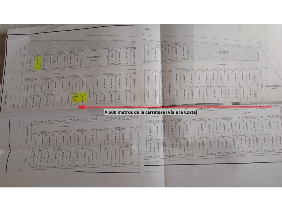 SE VENDEN 2 TERRENOS CONTIGUOS EN SANTA ELENA - 1