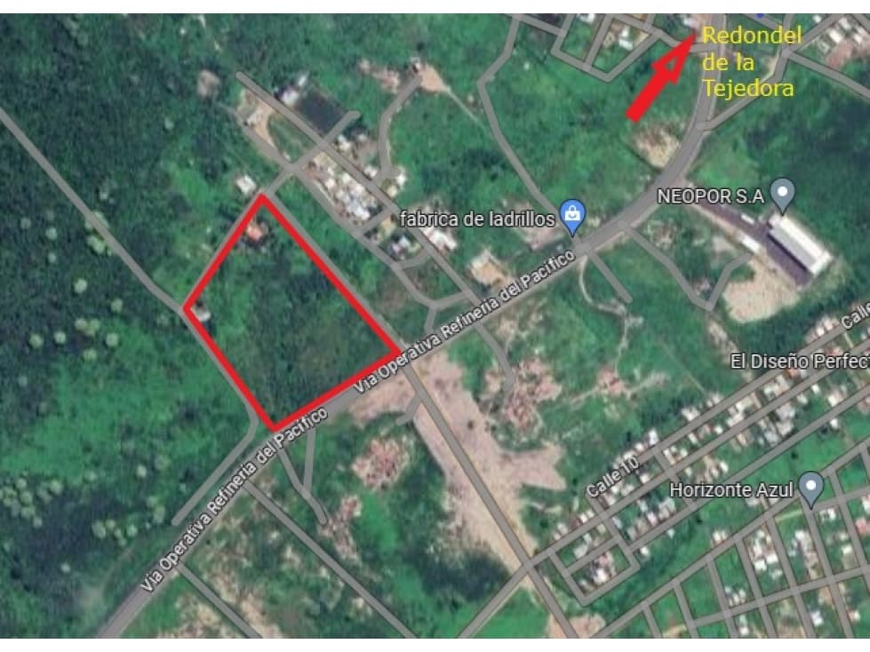 vendo terreno para proyecto, Vía refineria, Montecristi - 1