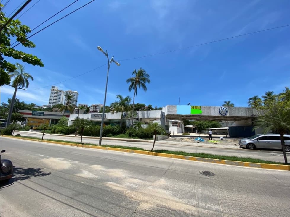 RENTA TERRENO COMERCIAL AV COSTERA FRACC LAS PLAYAS ACAPULCO - 1
