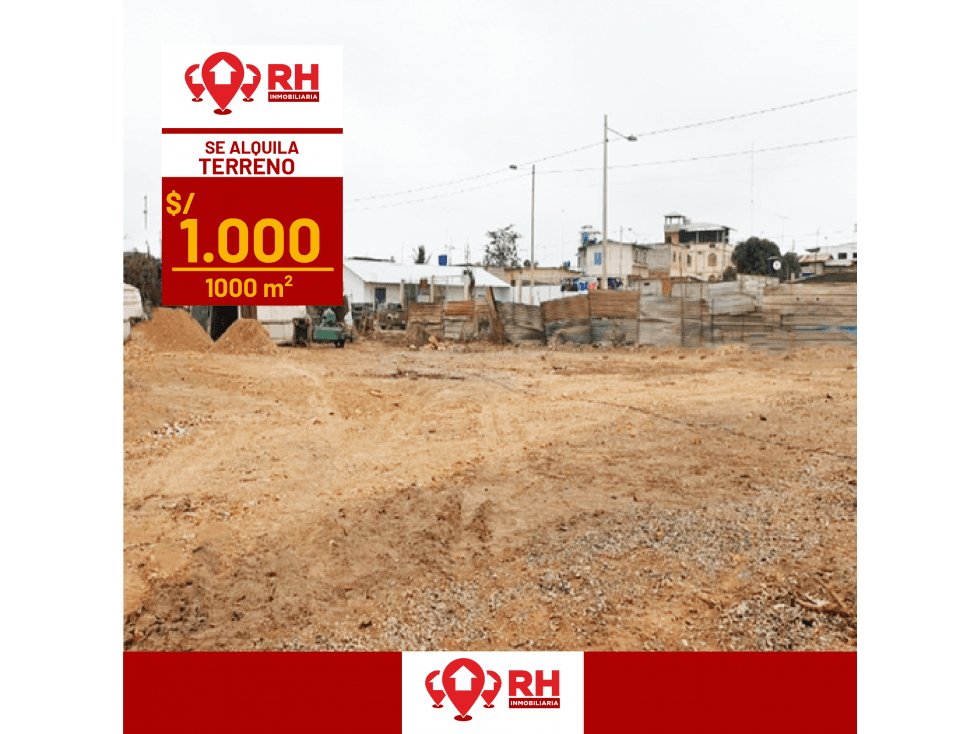 TERRENO EN ALQUILER EN LILIAN MARIA, MACHALA #TALM - 1