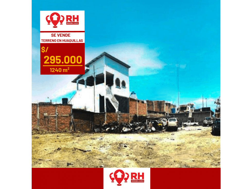 TERRENO PARA VENTA, HUAQUILLAS #377 - 1