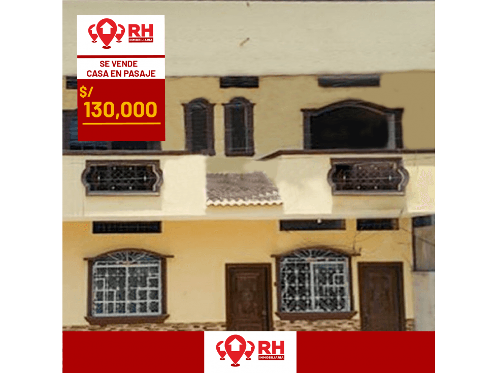 CASA RENTERA EN VENTA POR COLEGIO EDUARDO PAZMIÑO, PASAJE  #003 - 1