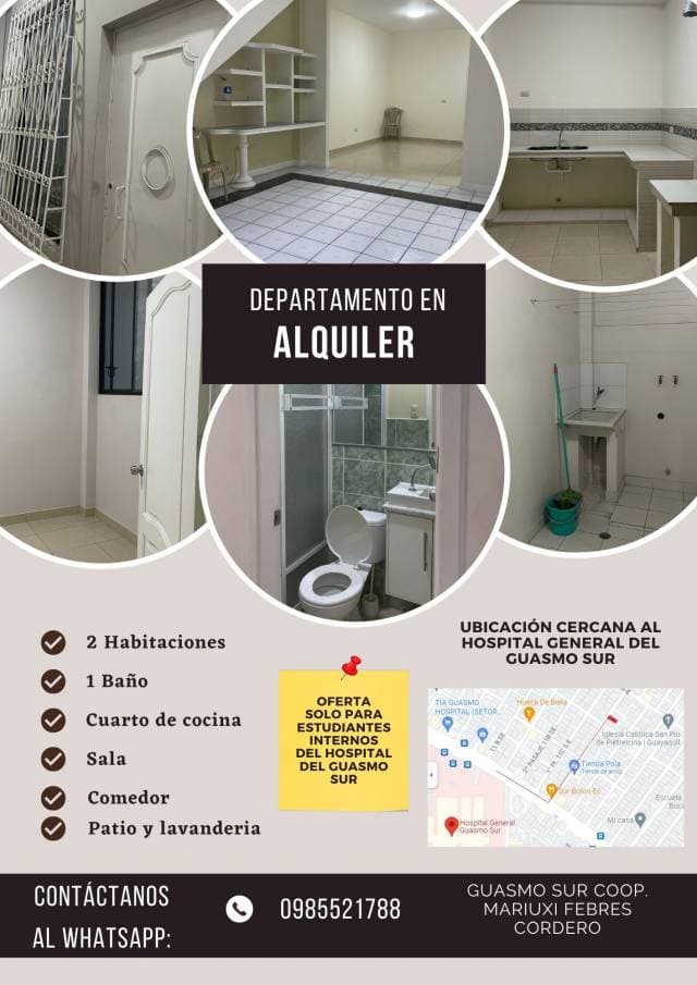 DEPARTAMENTO EN ARRIENDO - 1