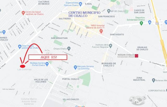 TRASPASO TERRENO EN CHALCO. - 1