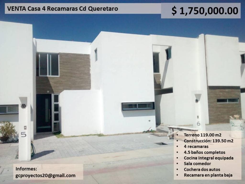 Casa 4 Recamaras Queretaro - 1