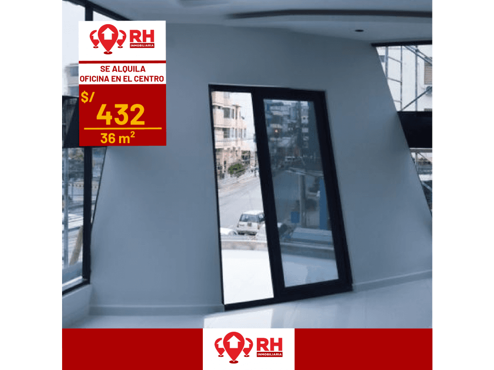 OFICINA DE 36 m² EN ALQUILER CON EXCELENTE UBICACIÓN. #MLM - 1
