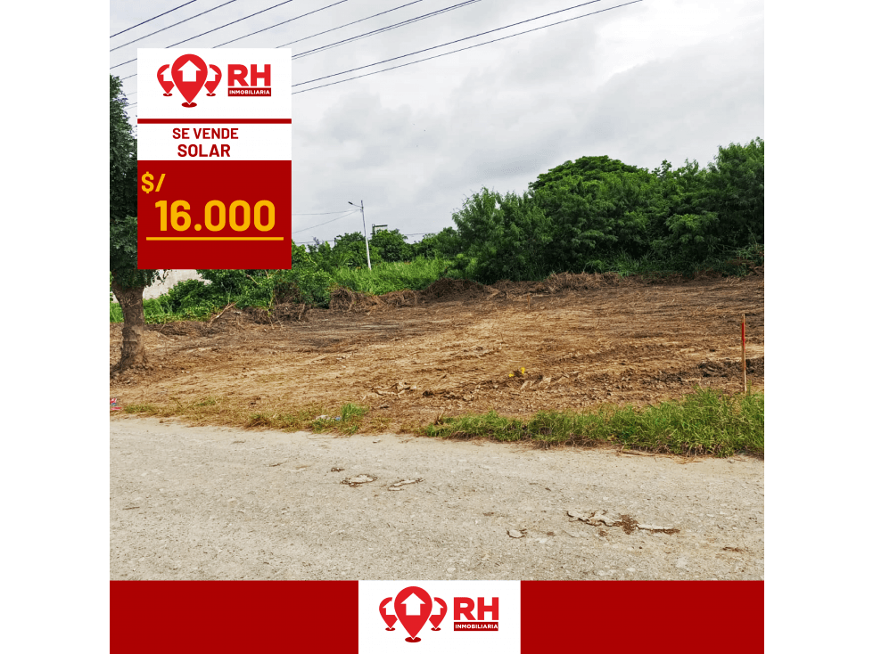 TERRENO EN VENTA EN EL BARRIO 13 DE ABRIL, MACHALA - 1
