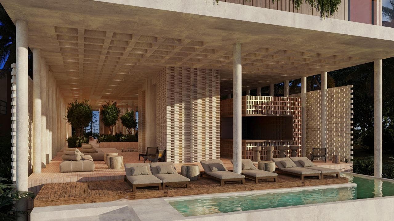 3BR 3BA, Apartment with Grill, Adamar, Tulum - 1