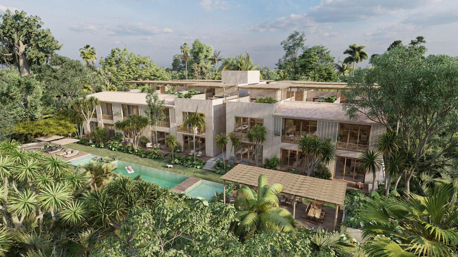 2BR 2BA, Apartment with Roof, Casa Chaak, Puerto Aventuras - 1