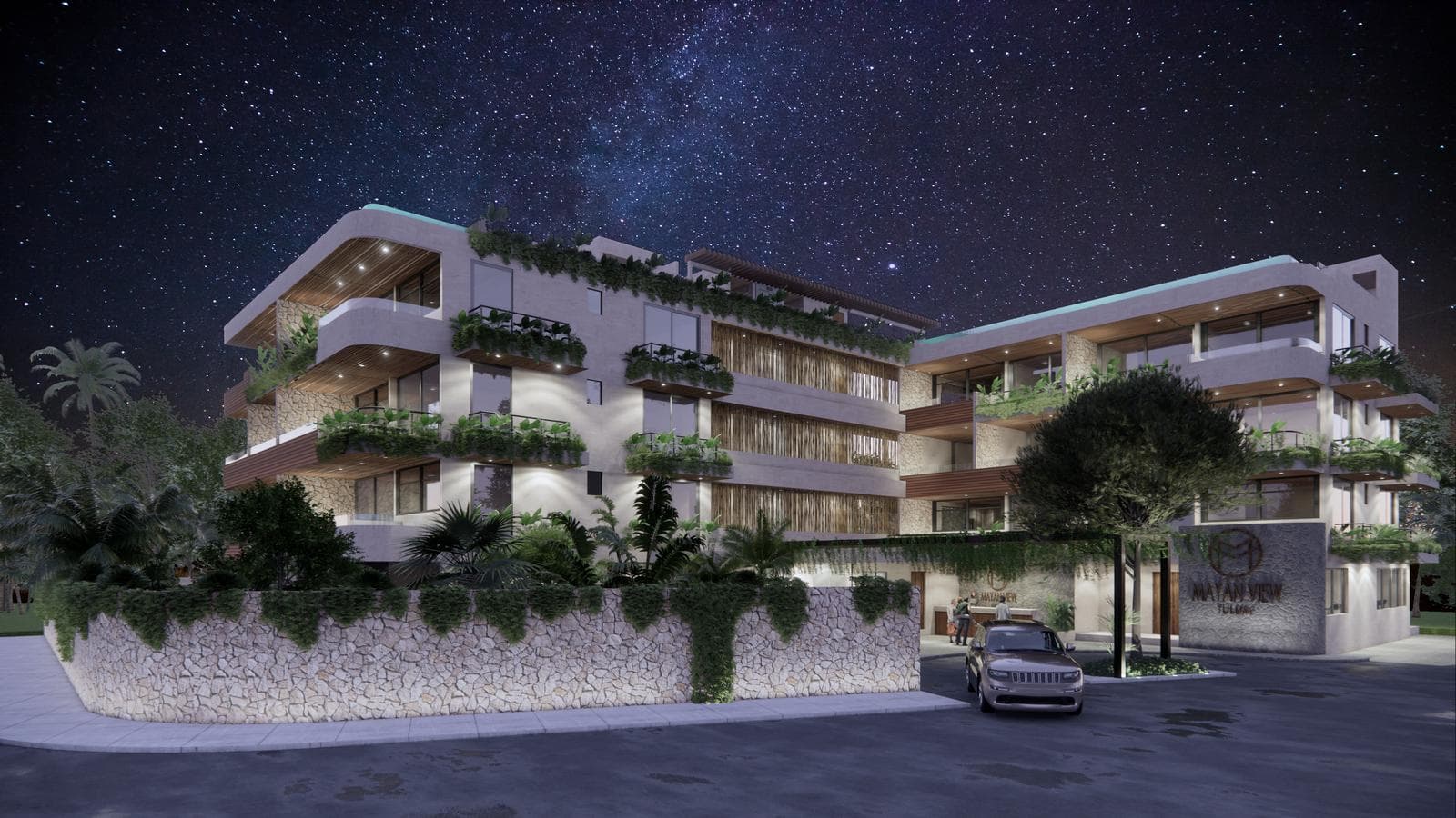 2BR 2BA, Luxury Apartment with Terrace, Mayan View, Tulum - 1