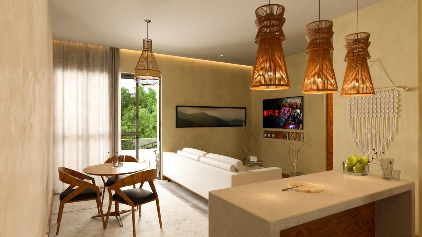 Luxury Apartment BR2 BA2, Monarca 28 Beach Town, Playa del Carmen - 1