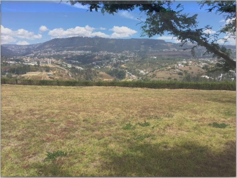 CUMBAYA LOTE DE VENTA EN URBANIZACION PRIVADA HERMOSA VISTA SECTOR COLEGIO MENOR - 1