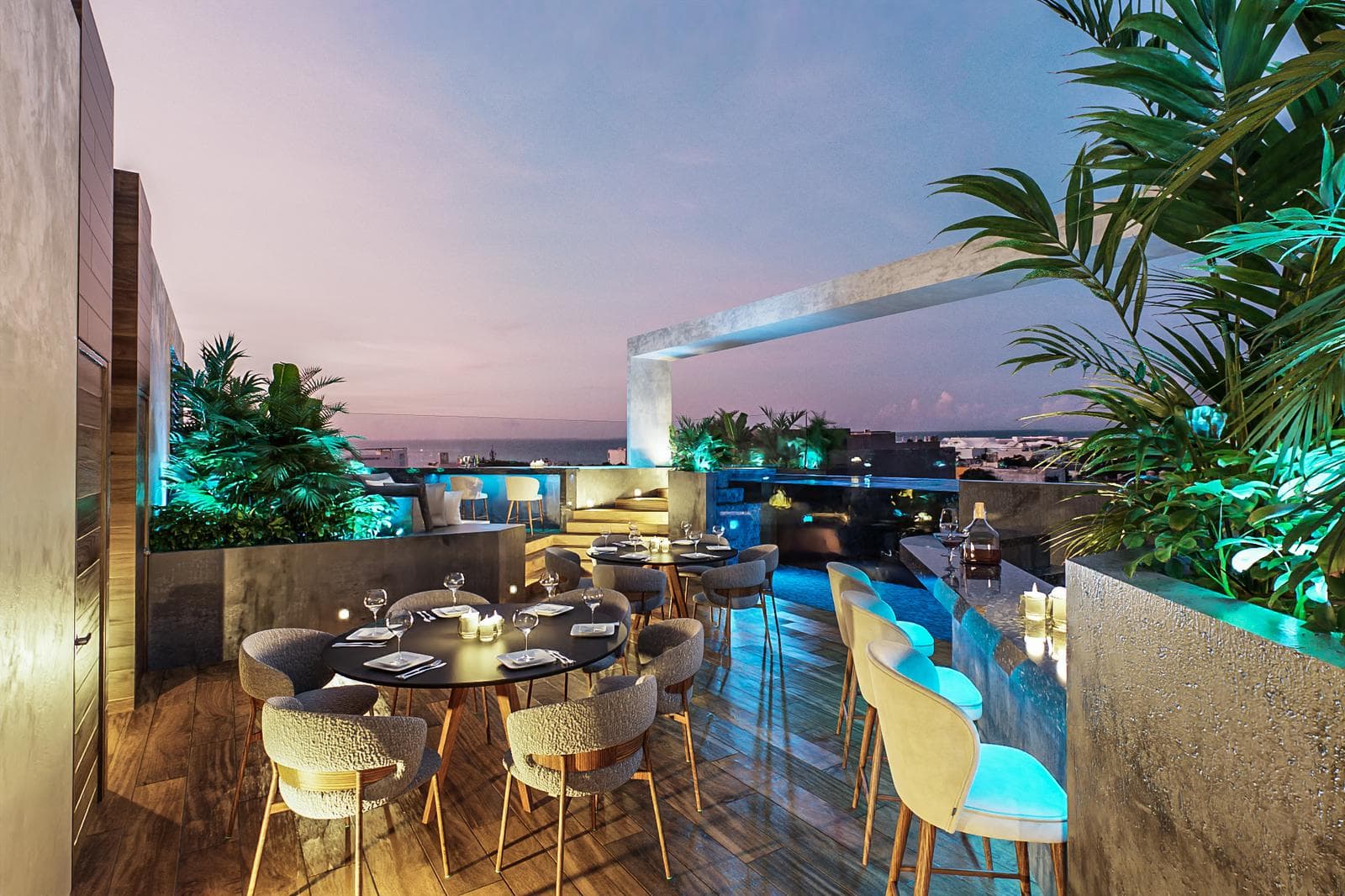 2BR 1BA, Luxury Apartment Loft, Belehu, Playa del Carmen - 1