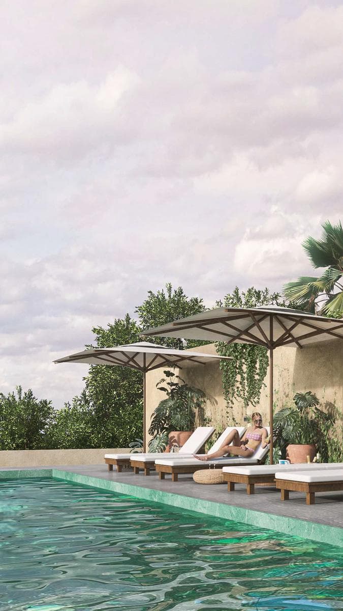 1BR 1BA, Luxury Apartment, Yaxche, Playa del Carmen - 1