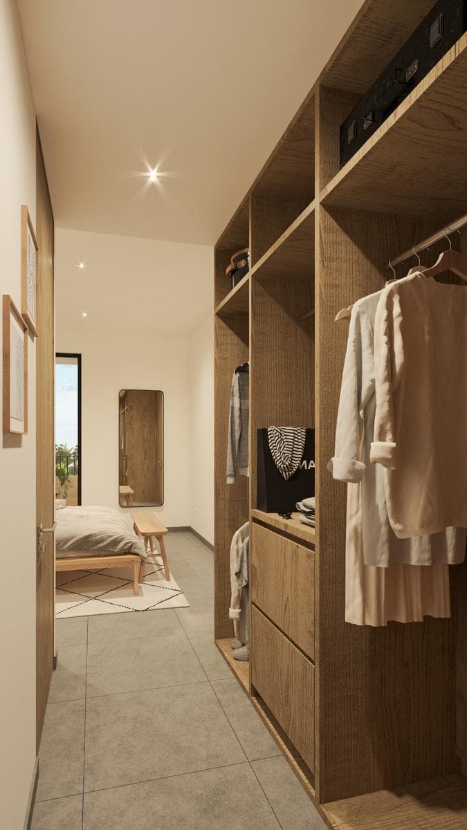 1BR 1BA, Luxury Apartment with Balcony, Okun, Cancún - 1