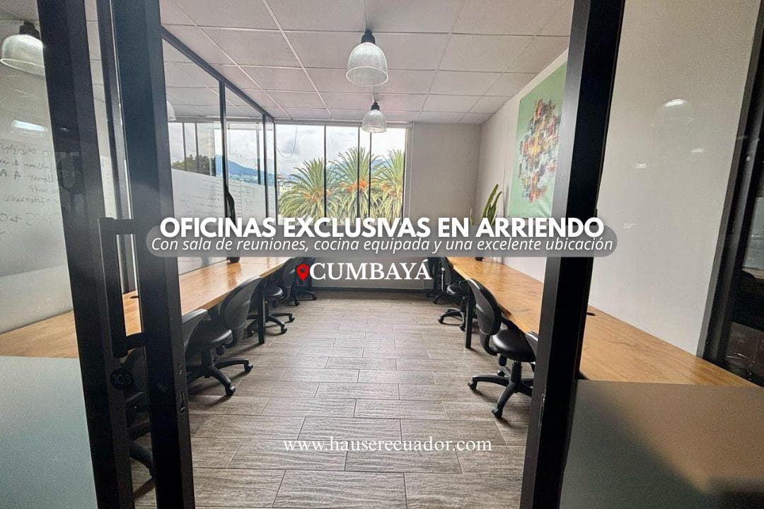 Oficinas ejecutivas en Cumbayá – Luz natural, salas de descanso, cocina equipada y entorno exclusivo - 1