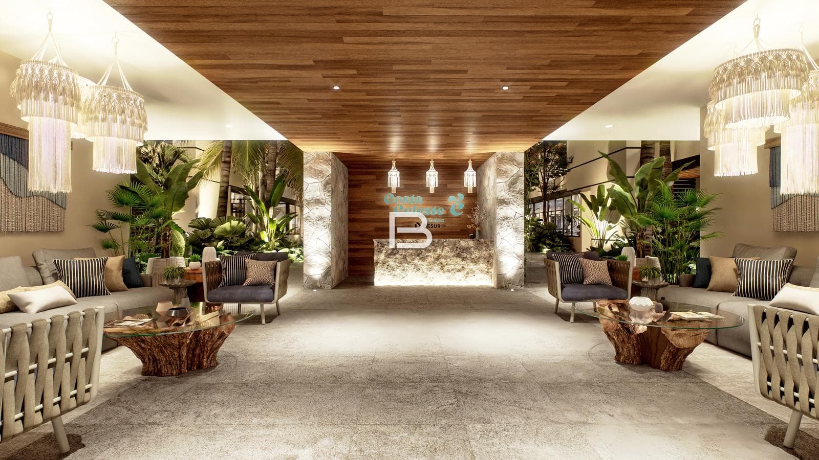 Departamento en Venta Una Recámara, Costa Celeste Playa del Carmen - 1