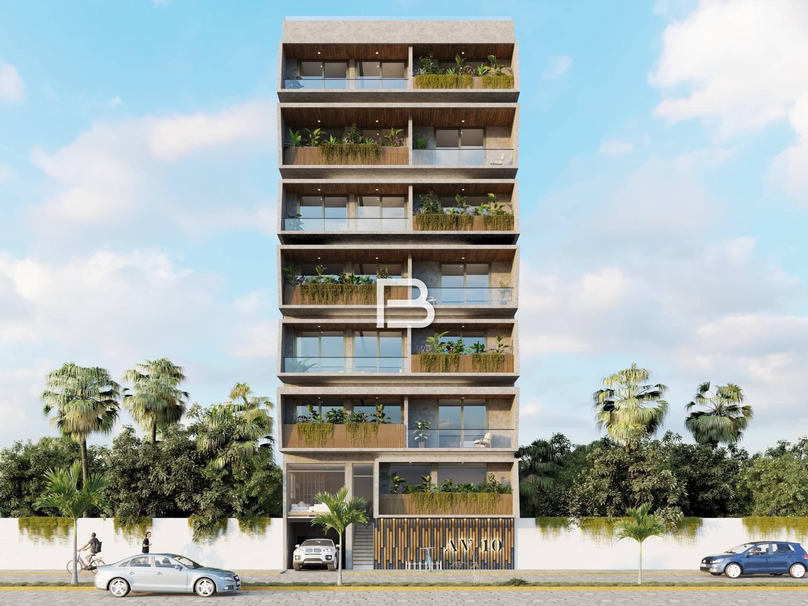 Venta Departamento en Sunset, Playa del Carmen - 1