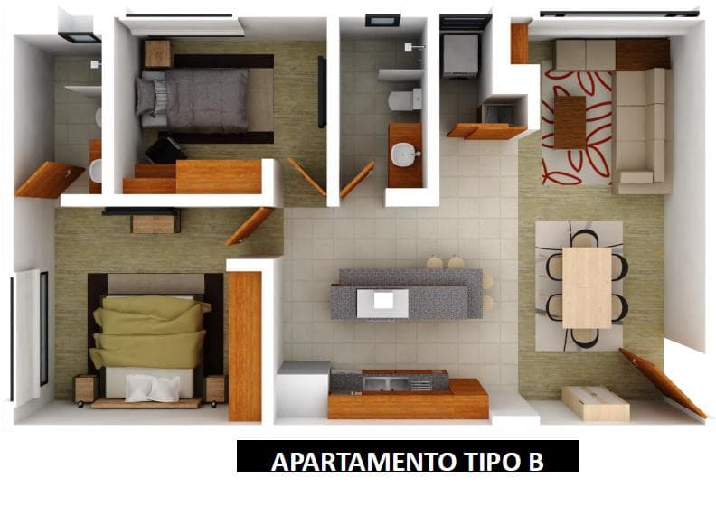 En venta exclusivo departamento por estrenar en Rumipamba cerca de la UTE - 1
