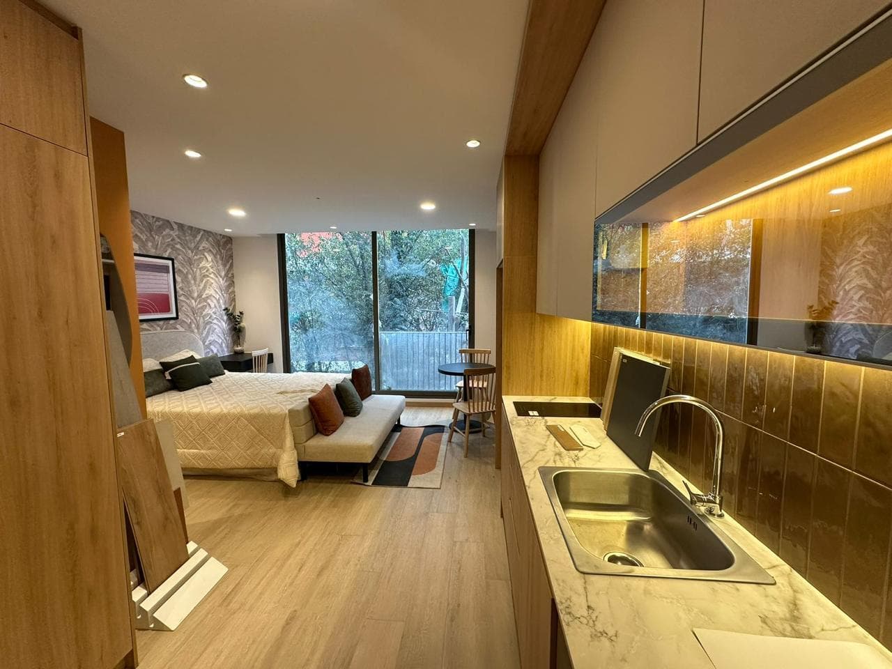 Venta Estudio 27.5 m2 sector La Carolina. Piso 12. AB - 1